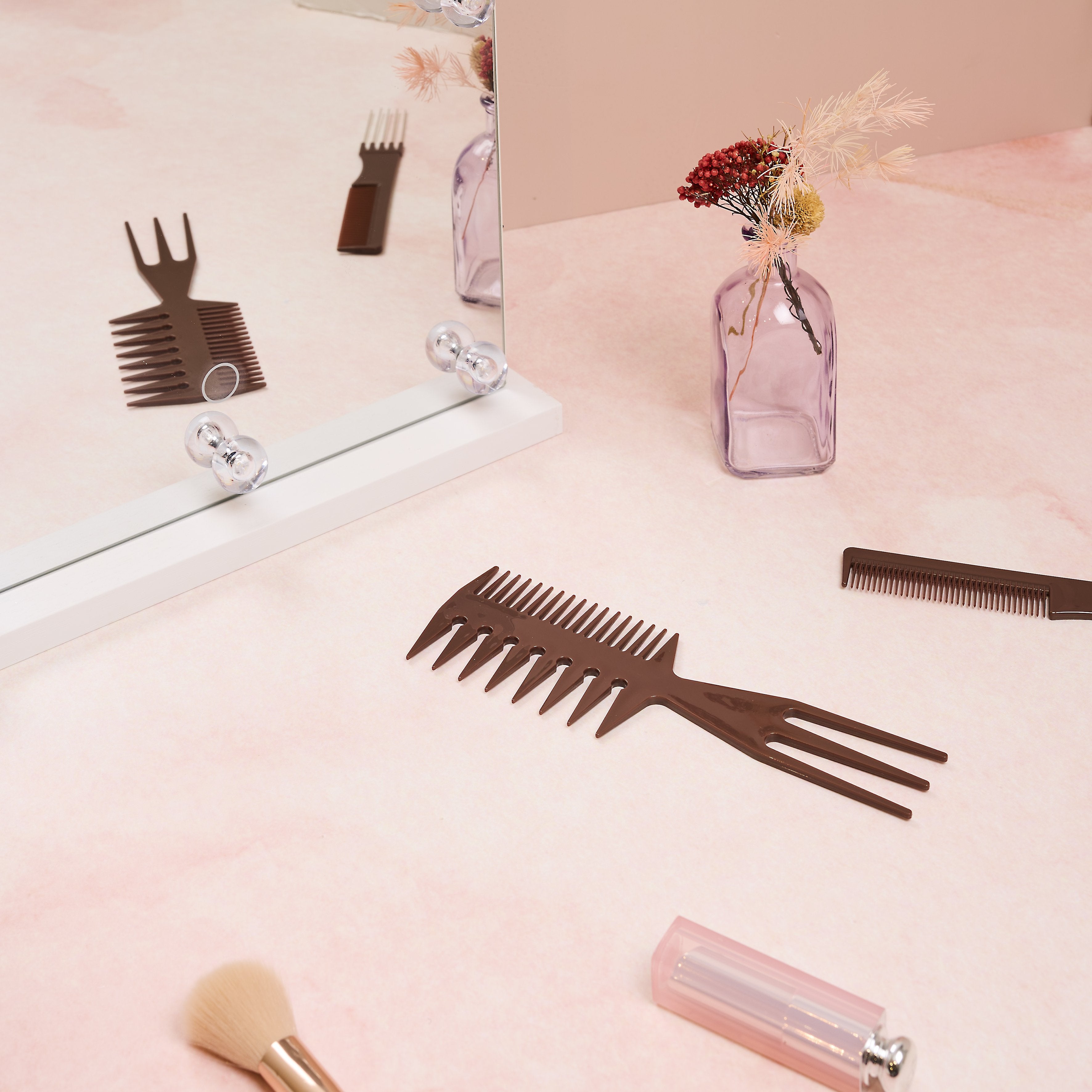 Stokomani triple peignes cheveux maintien quotidien