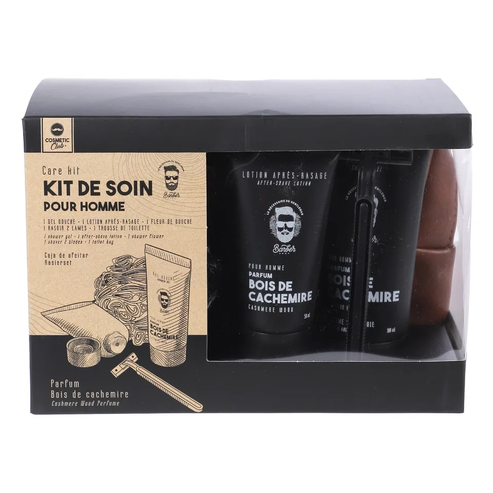 Stokomani Beauté et bien-être Coffret soin Homme trousse 5 pièces