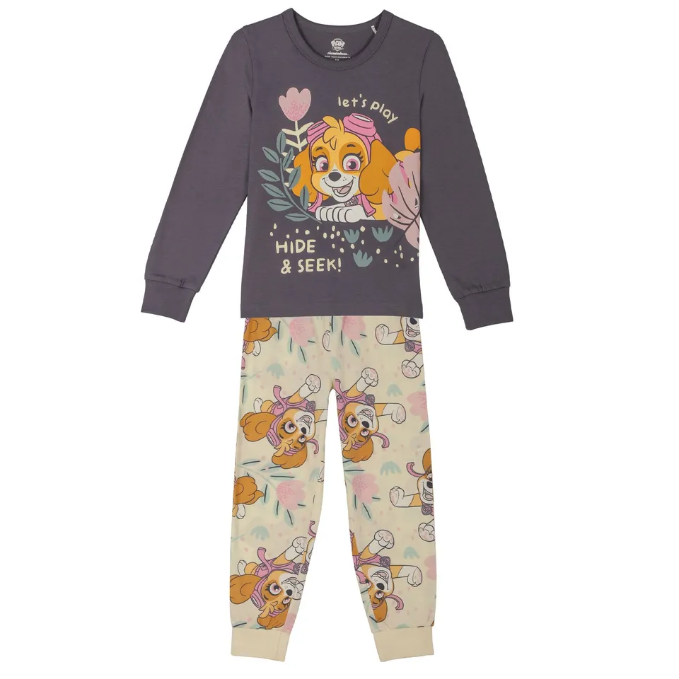 Stokomani Mode pyjama bas resserré licence gris 4/8 ans