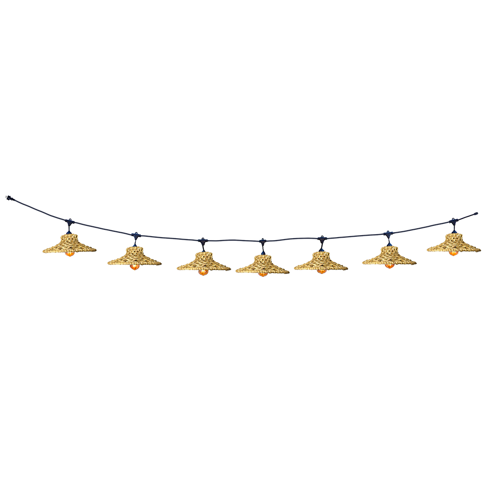 Red Deco Moorea Light 6m guirlande bohème 7 LED