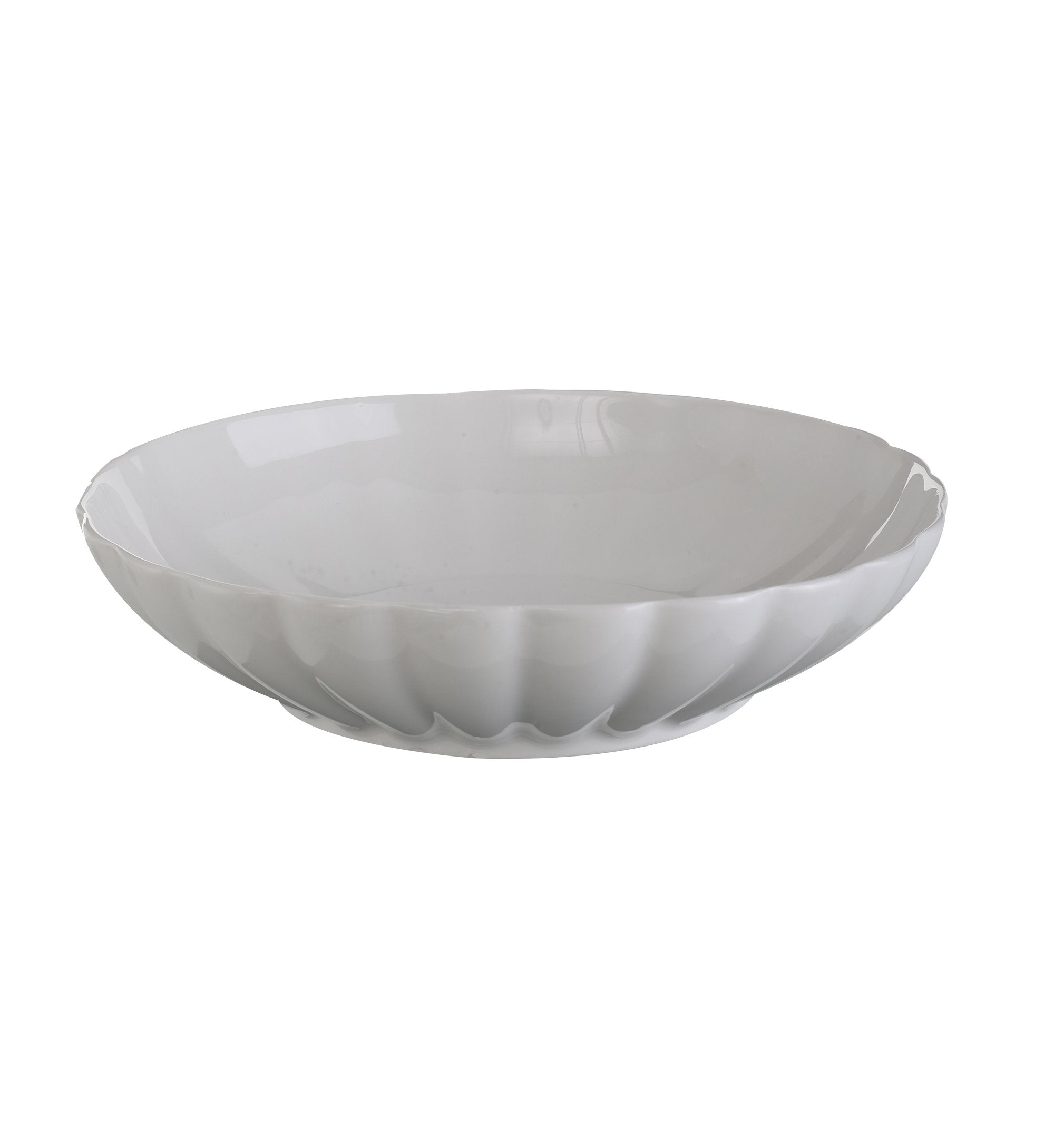 Stokomani Maison Lot 4 Assiettes Creuses Coquillage vaisselle