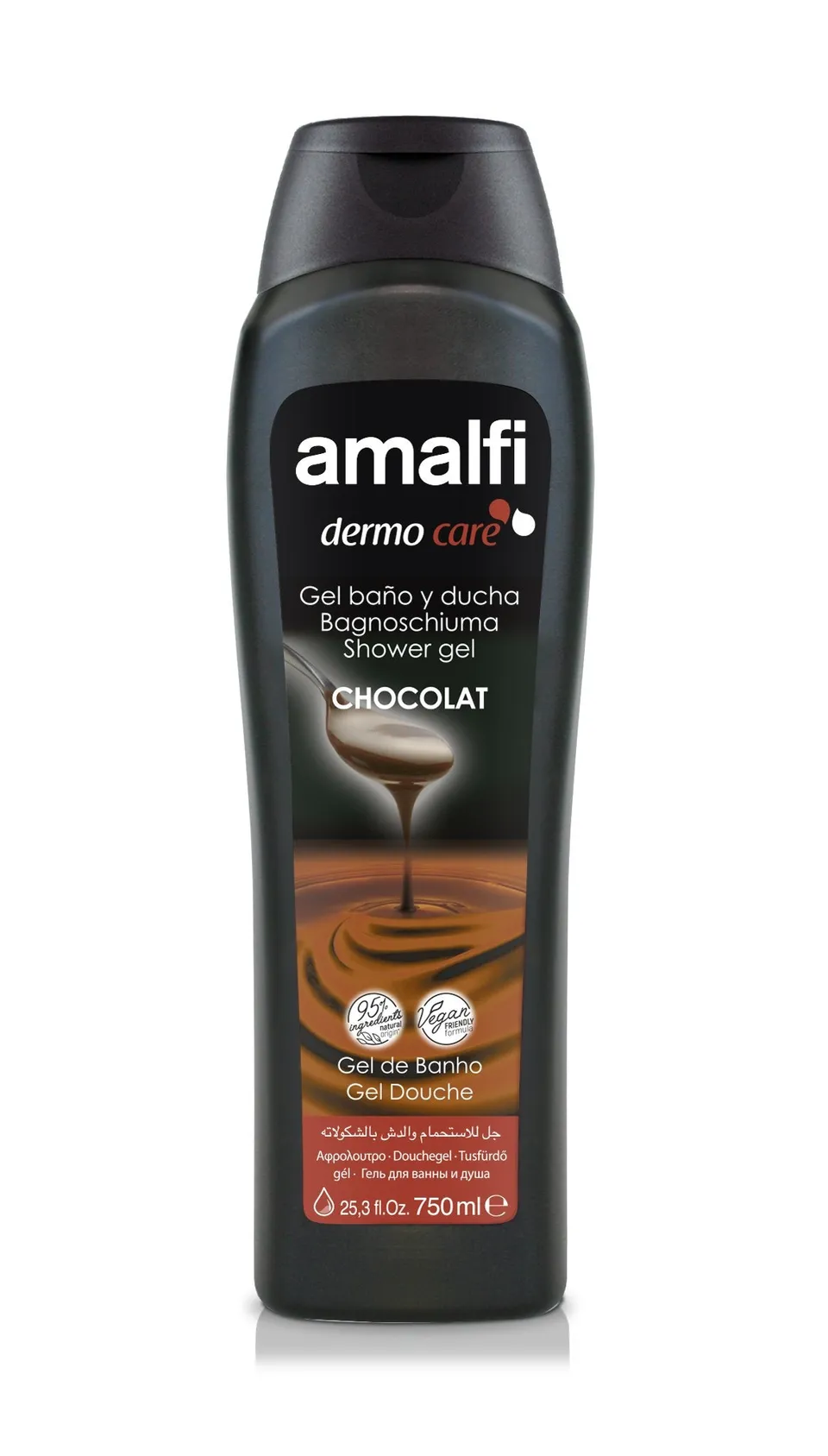 Gel douche chocolat parfum gourmand