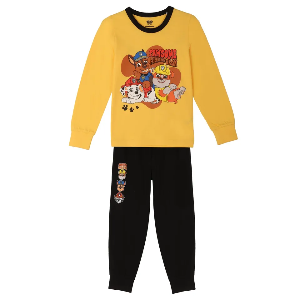 Stokomani Mode pyjama jersey bas resserré 4/8A jaune enfant