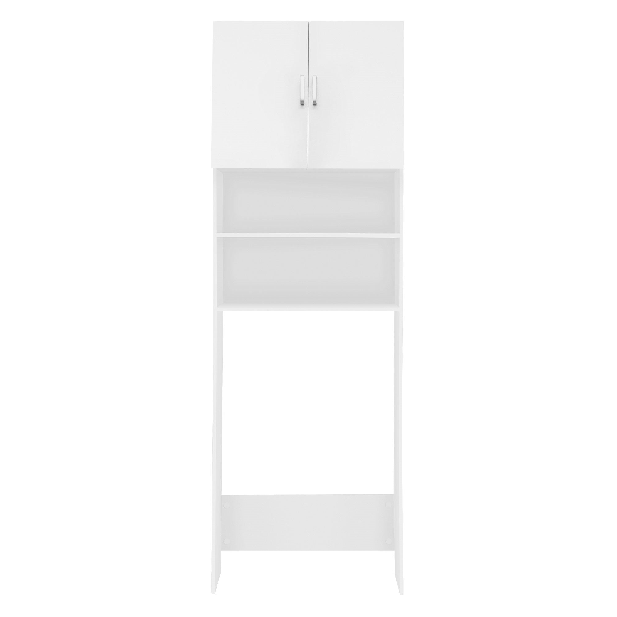 ECD Germany Möbel meuble lave-linge blanc 190x63 cm 2 portes