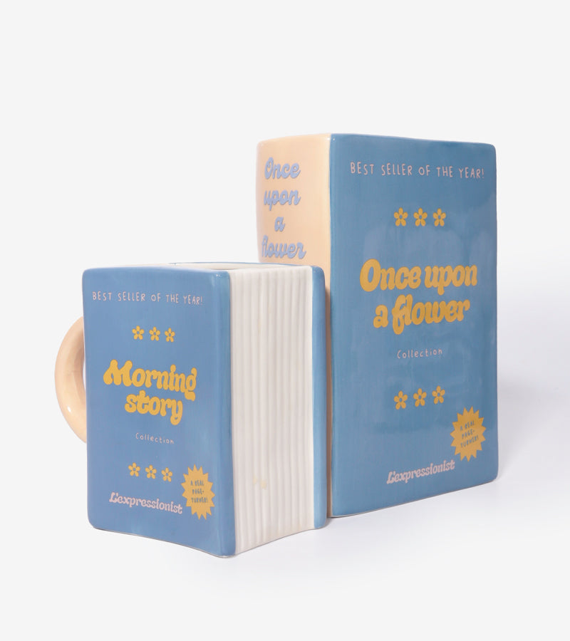 L'avant gardiste vase livre Once upon a flower bouquet