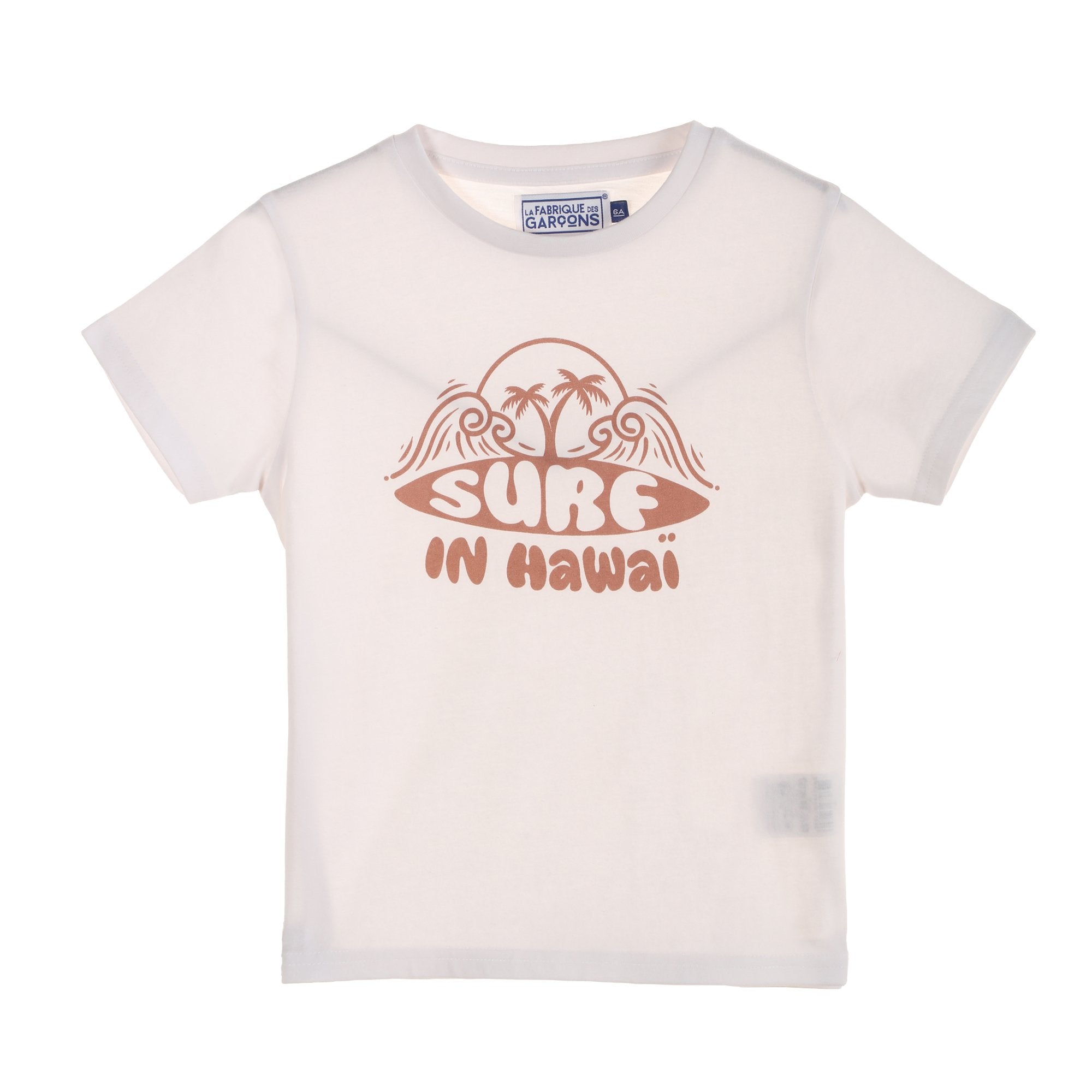 Stokomani Mode tee-shirt blanc motif enfant