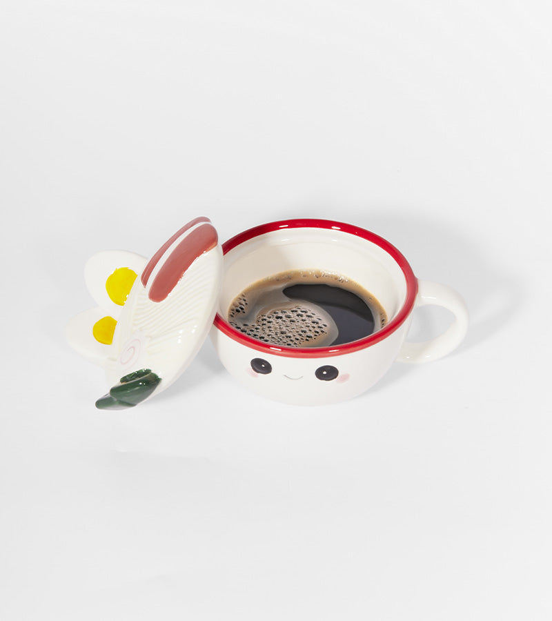 L'avant gardiste Vaisselle Mug ramen avec couvercle japon kawaii