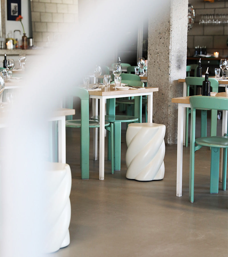 L'avant gardiste Design Tabouret marshmallow tabouret vert