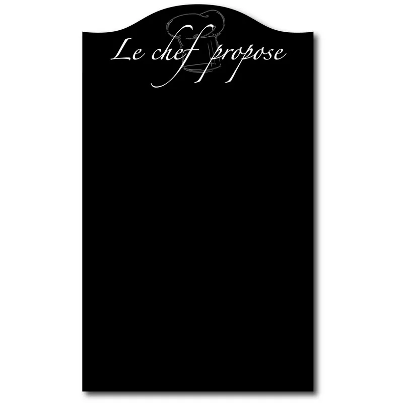 Safe Tool Fournitures scolaires ardoise murale 70x50 cm craie
