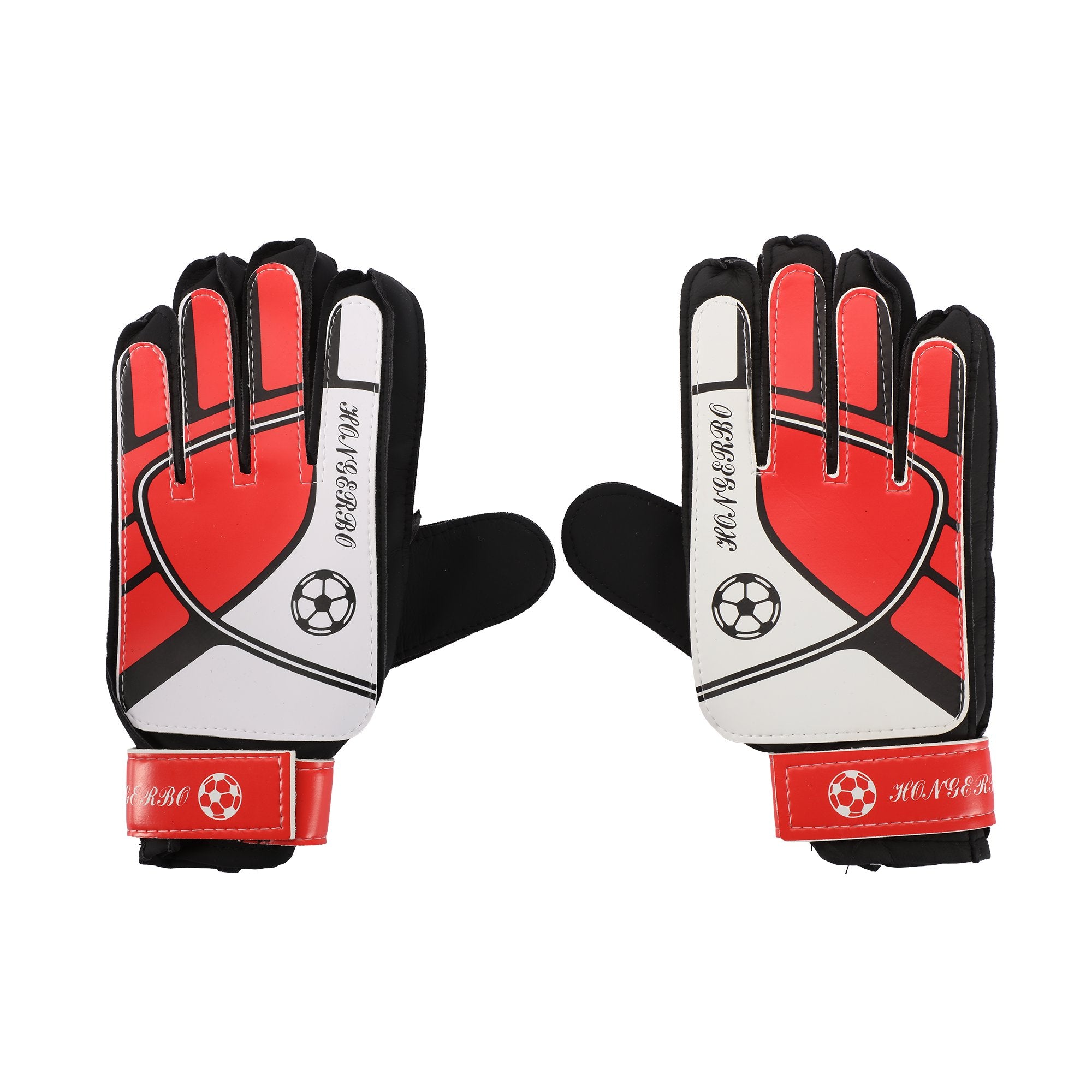 Gants de gardien enfant rouge football sport