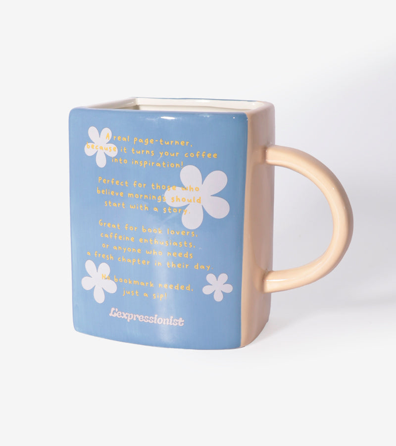 L'avant gardiste Morning Story Mug livre café cosy