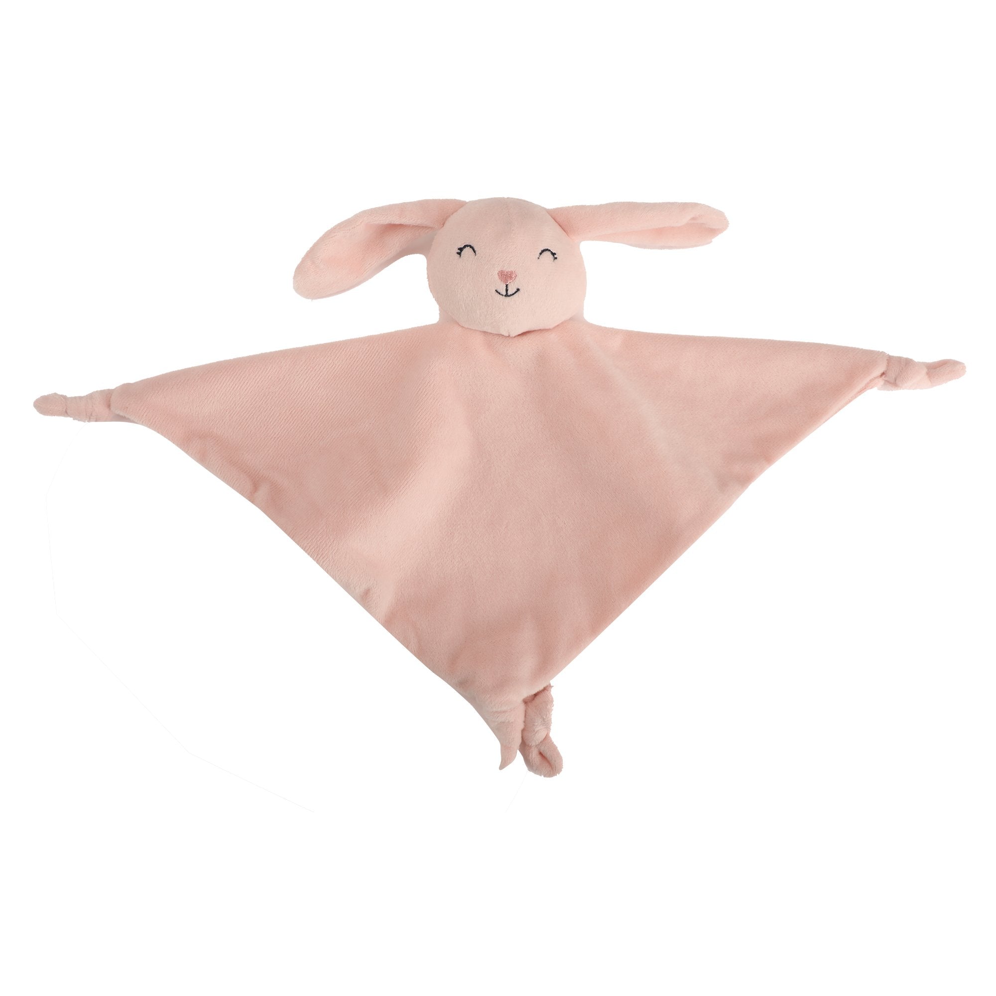 Stokomani Puériculture doudou mouchoir bébé rose clair