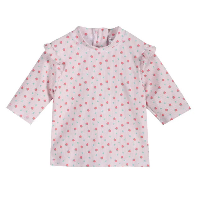Stokomani maillot bain bébé 3 pièces rose piscine