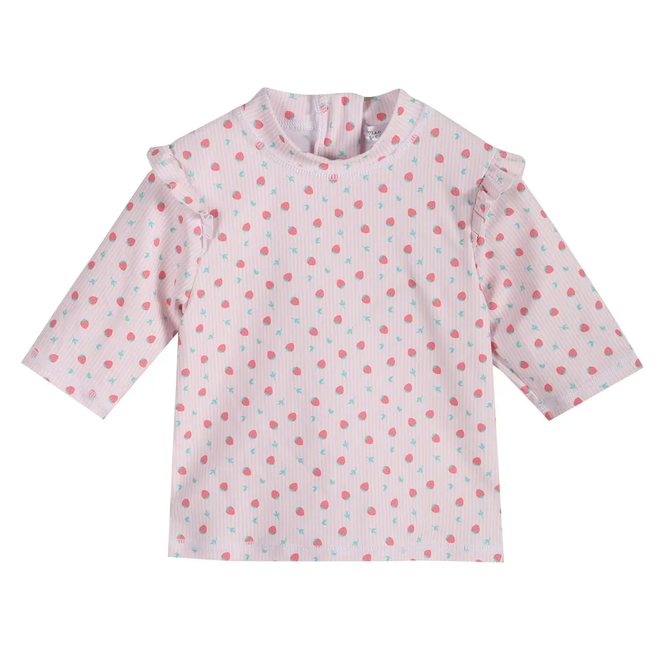 Stokomani maillot bain bébé 3 pièces rose piscine
