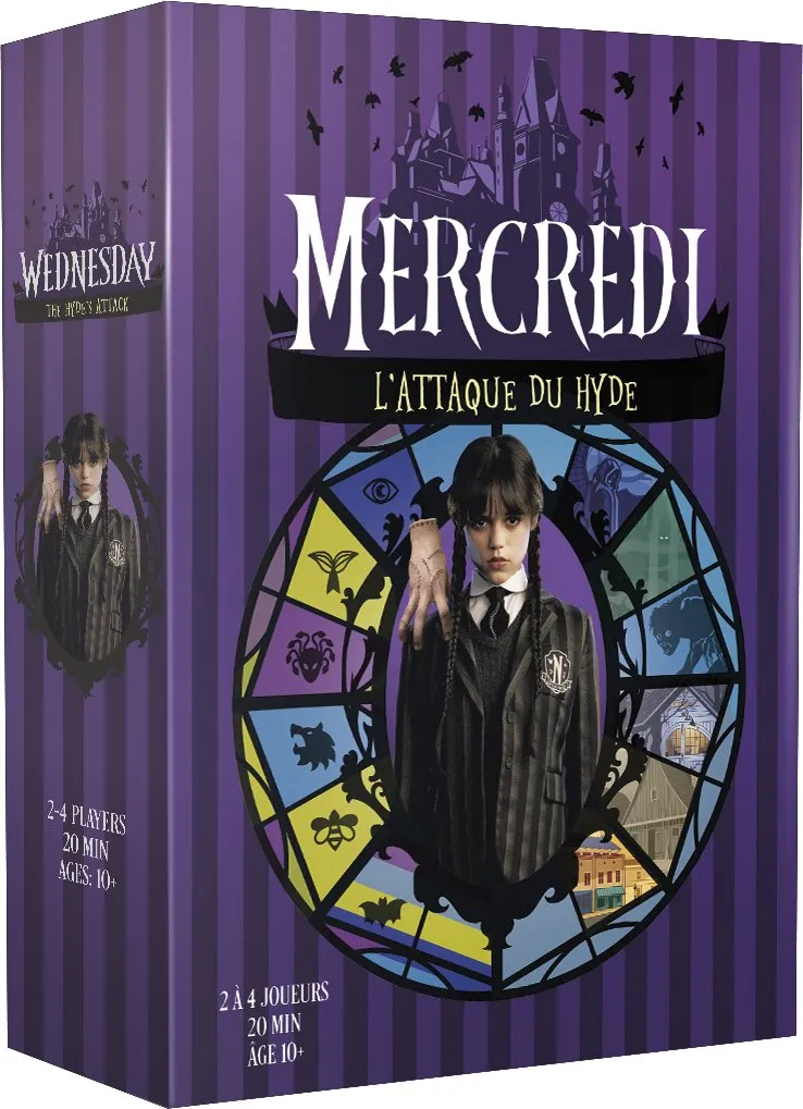Asmodee Mercredi L'Attaque du Hyde jeu de société famille