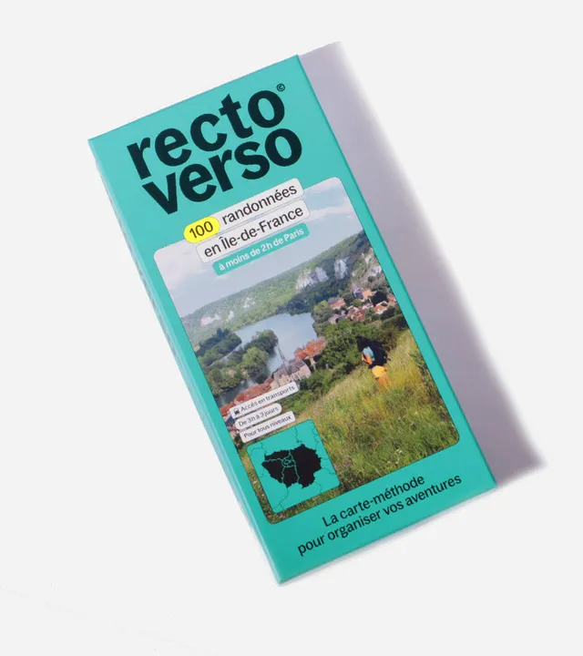 L'avant gardiste Recto Verso 100 randonnées Ile-de-France livre