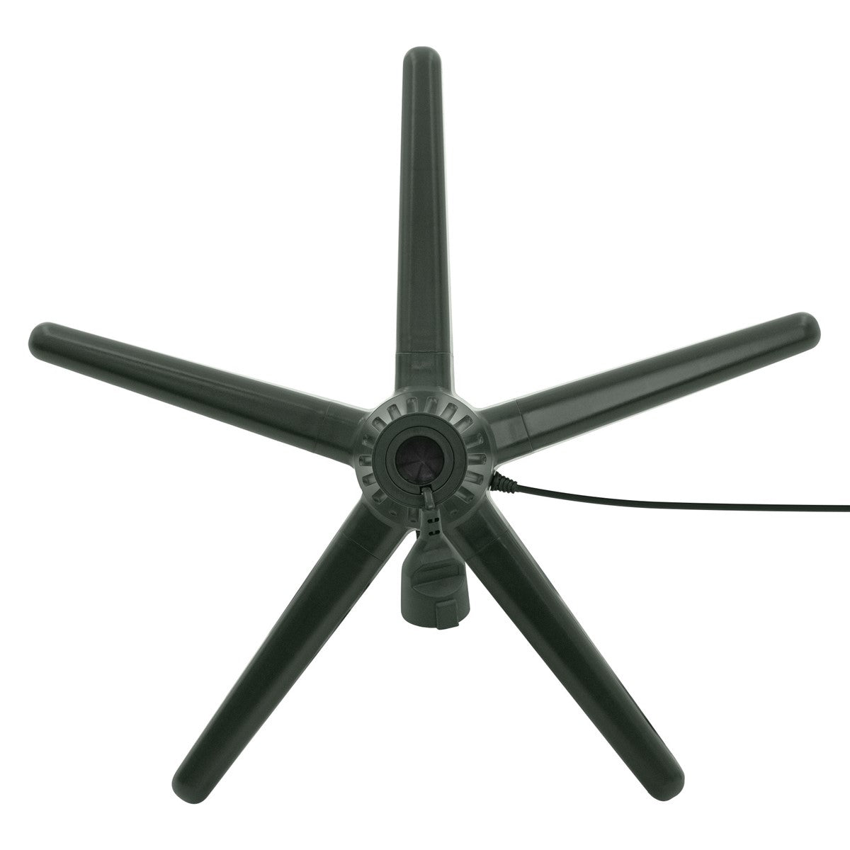ECD Germany Haus & Wohnen Pied Sapin Électrique Vert 65 cm 360°