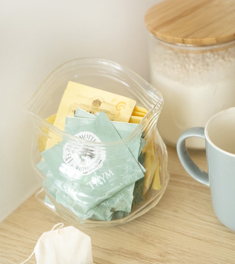 L'avant gardiste bocal en verre sachet zippé apéro