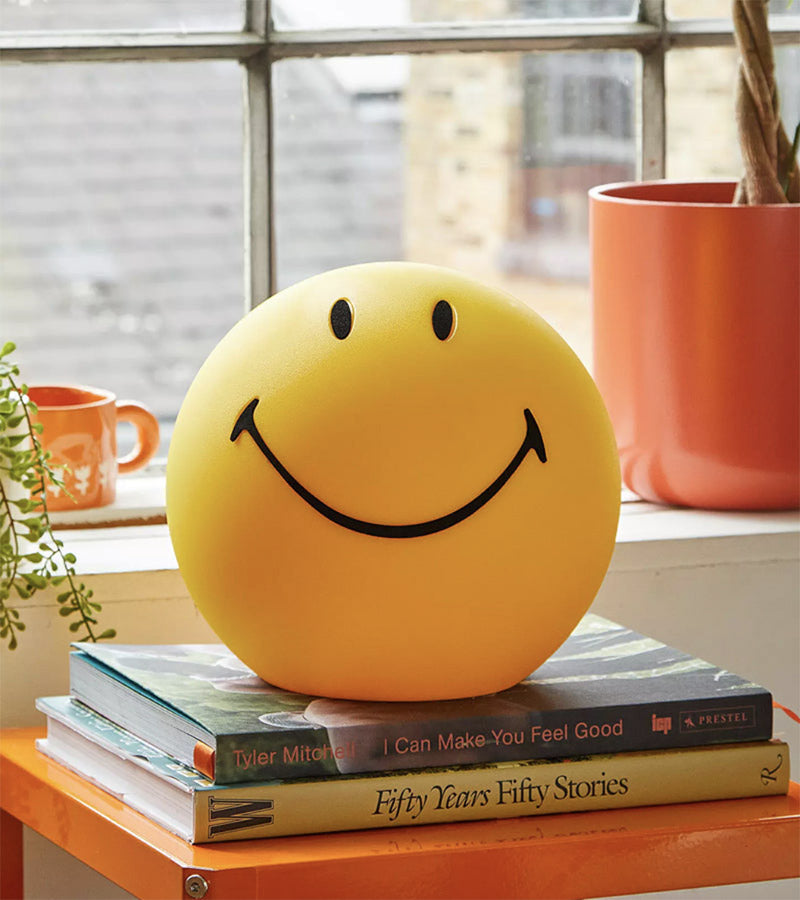 L'avant gardiste Déco lumineuse Lampe Smiley Petit luminaire jaune