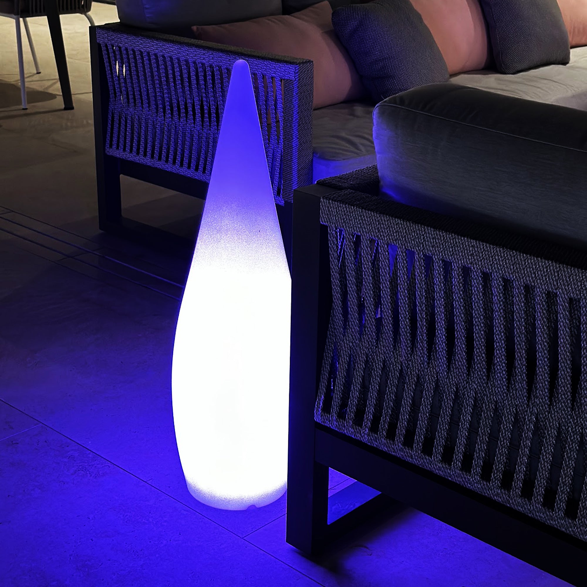 Red Deco Classy C80 Solar lampadaire solaire H80 cm LED
