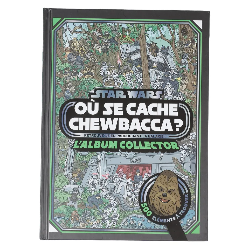 Star Wars cherche et trouve où se cache Chewbacca livre jeu