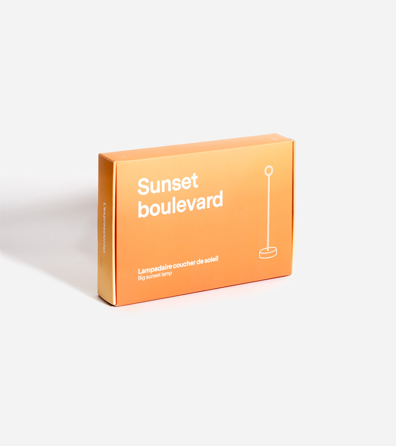 L'avant gardiste Déco lumineuse lampadaire coucher de soleil