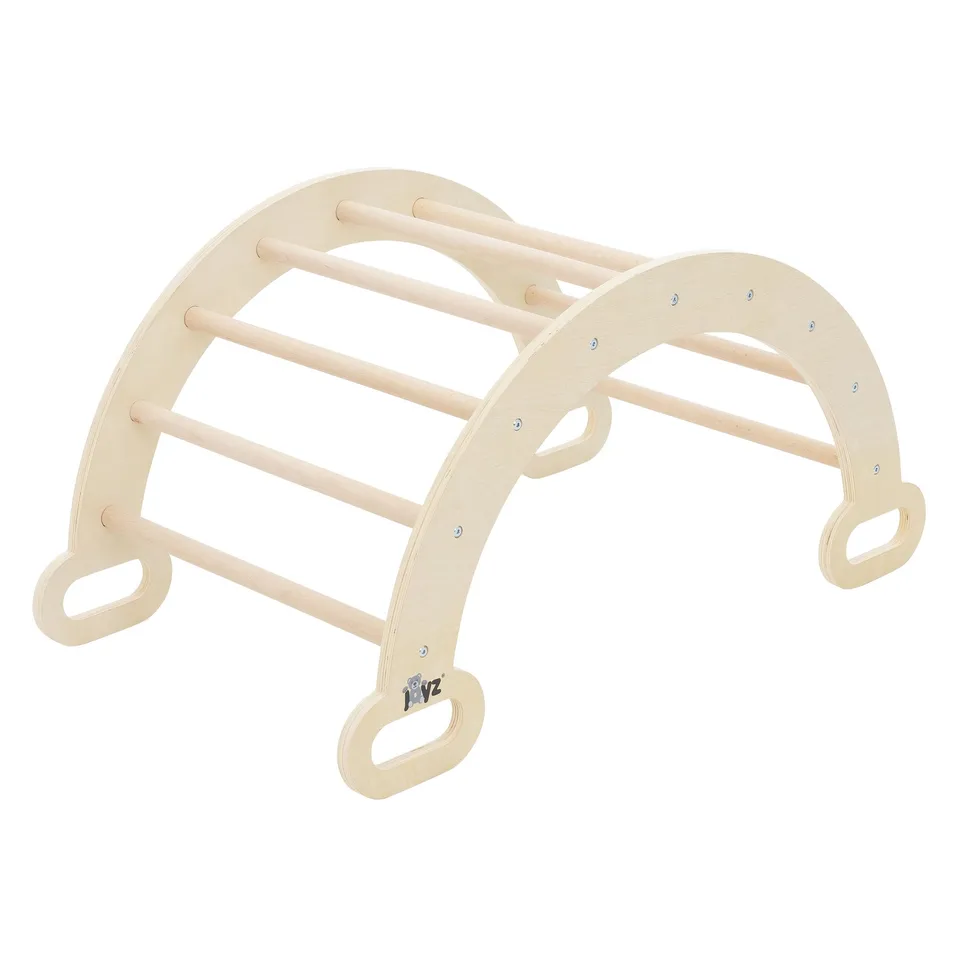 ECD Germany Kinder arche d'escalade bois 89x52x45,5 cm