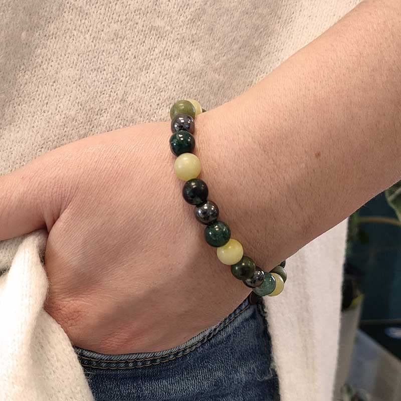 Shop-Story Lifestyle Lucky Bracelet pierres citrine agate