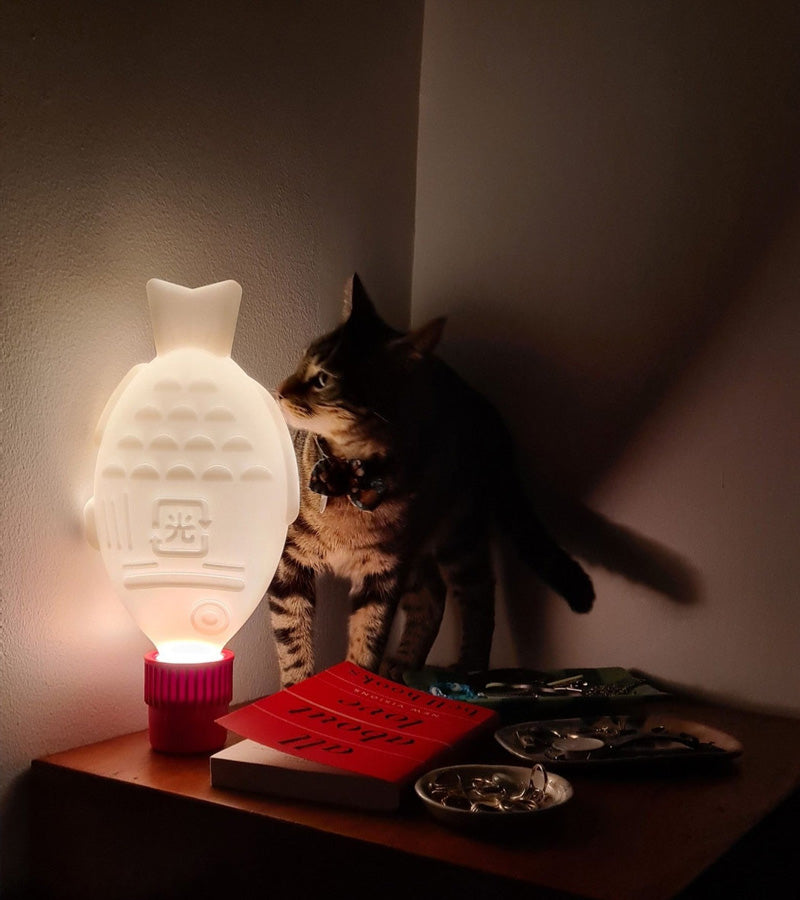 L'avant gardiste Light Soy lampe portable poisson tactile USB-C