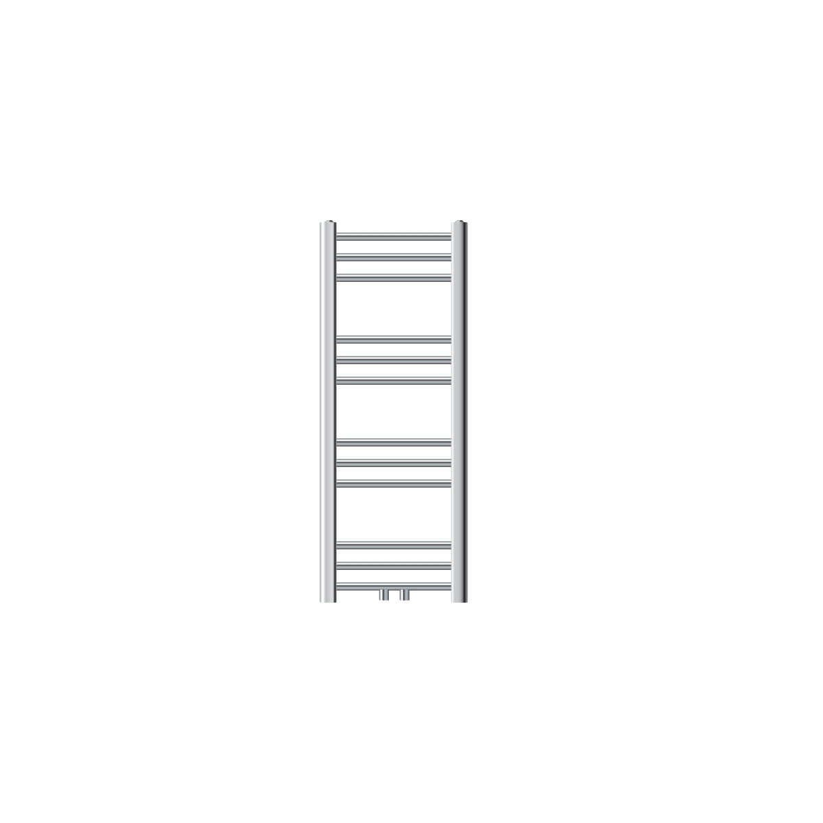ECD Germany LuxeBath Sèche-Serviettes 300x800 Chromé Droit