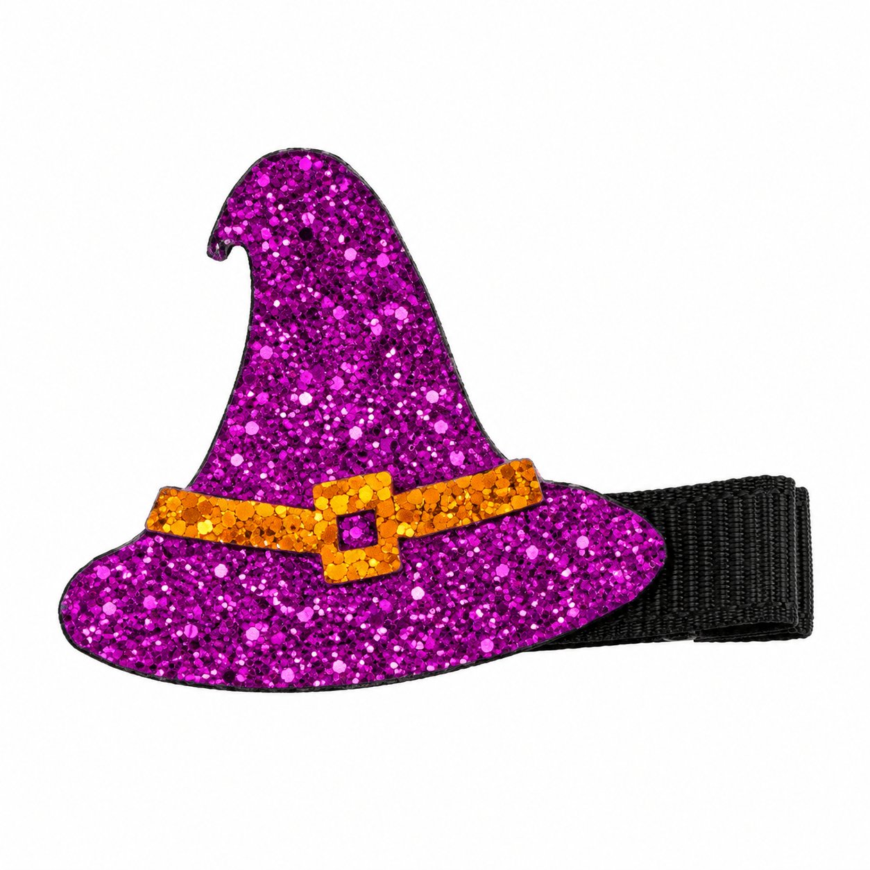 Stokomani pince cheveux Halloween violet araignée