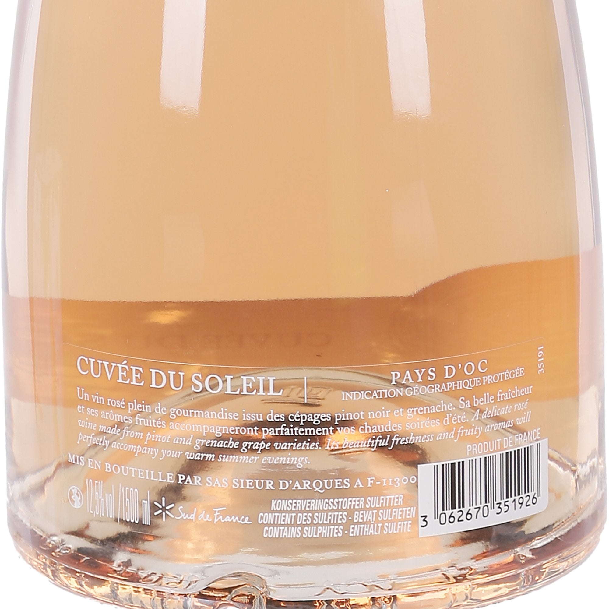 Sieur d’Arques Cuvée du Soleil magnum vin 12,5%