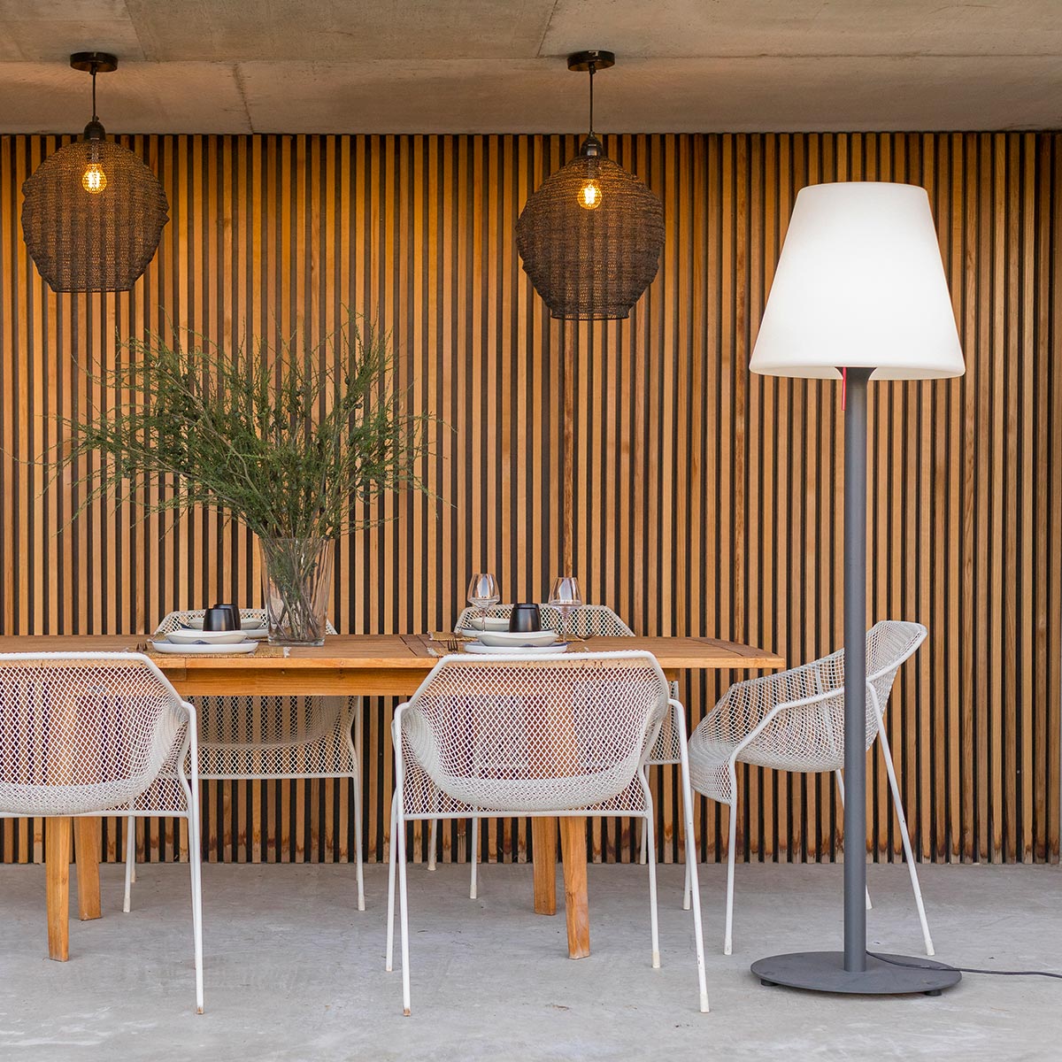 Red Deco Standy H180 lampadaire filaire E27 blanc froid