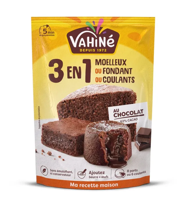 Stokomani Épicerie Préparation Muffins Chocolat 3 en 1