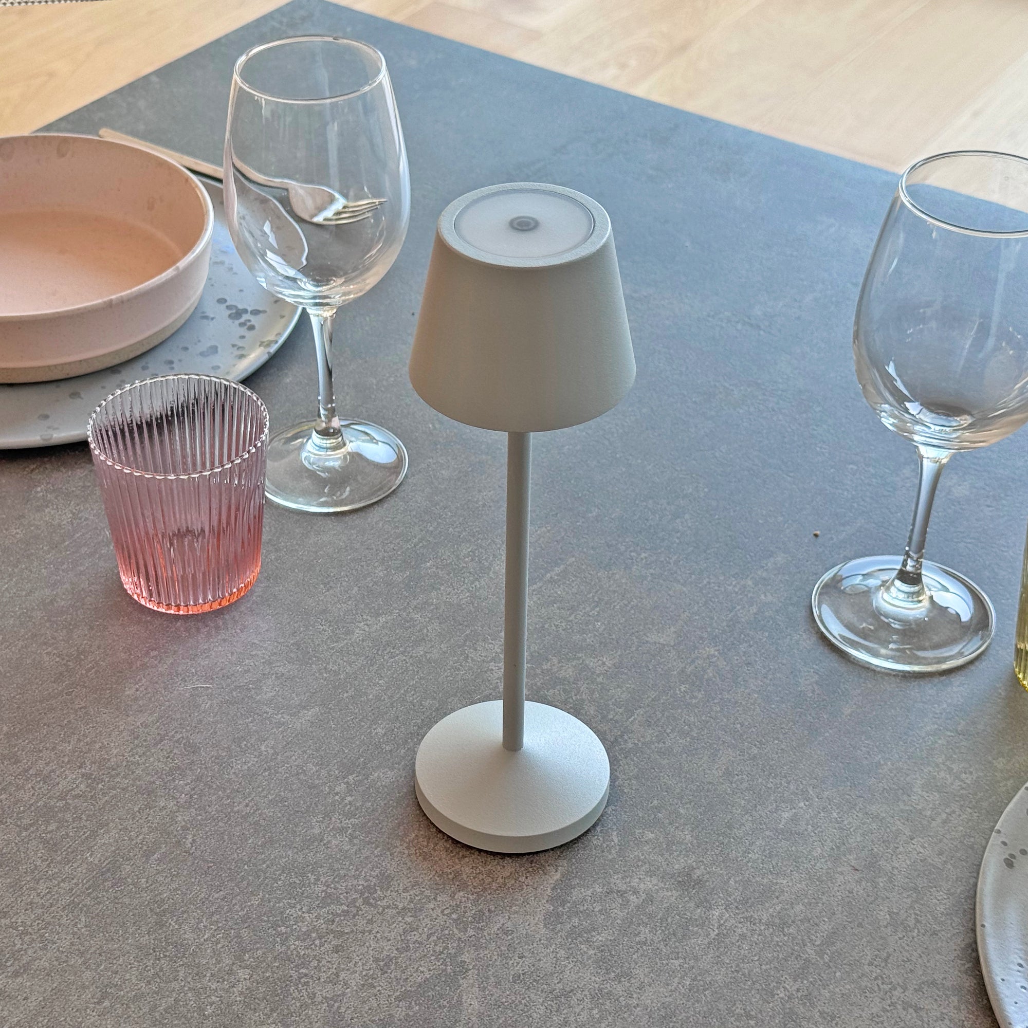 Red Deco Emily lampe sans fil gris LED 25cm IP65