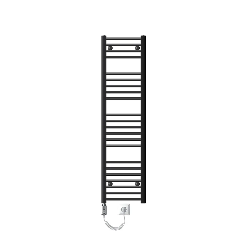 ECD Germany LuxeBath radiateur électrique anthracite 900W 300x1400