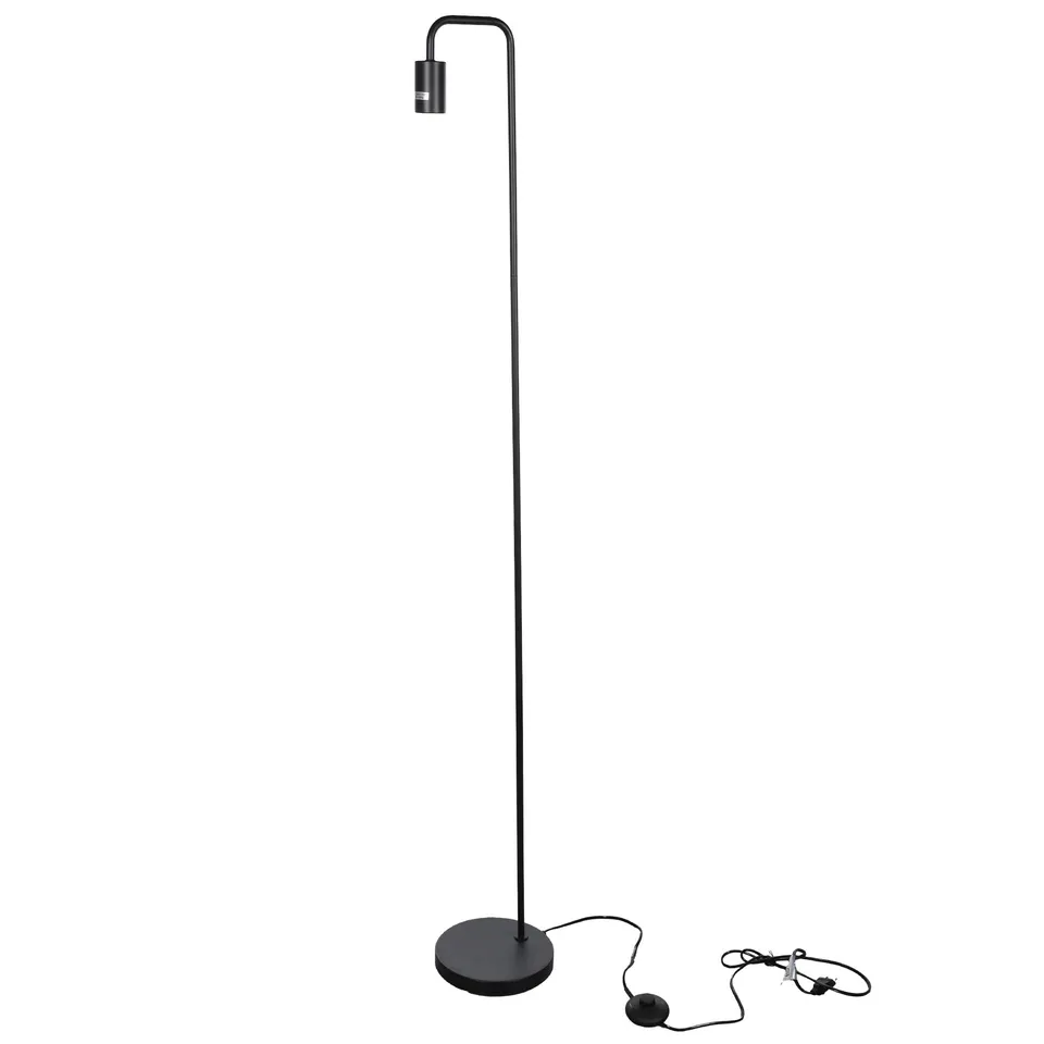 Atmosphera lampadaire métal noir sur pied salon