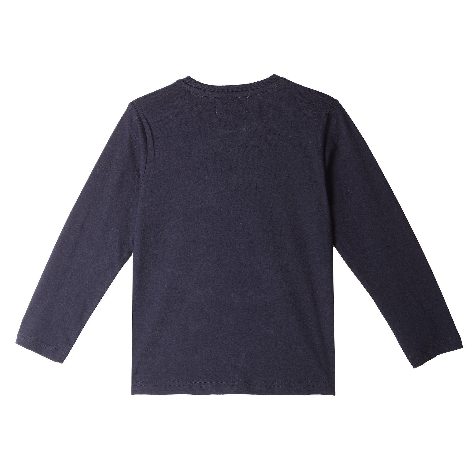 Lot 2 tee-shirts enfant bleu foncé coton 08A