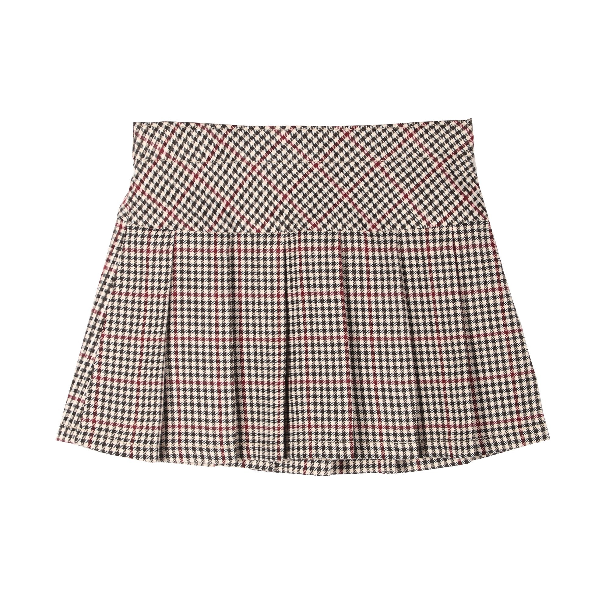 Stokomani Mode Jupe plissée beige enfant 04A