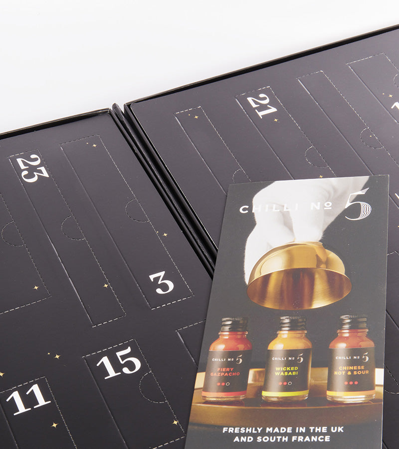 L'avant gardiste L'épicerie calendrier de l'avent sauces piquantes 24 jours