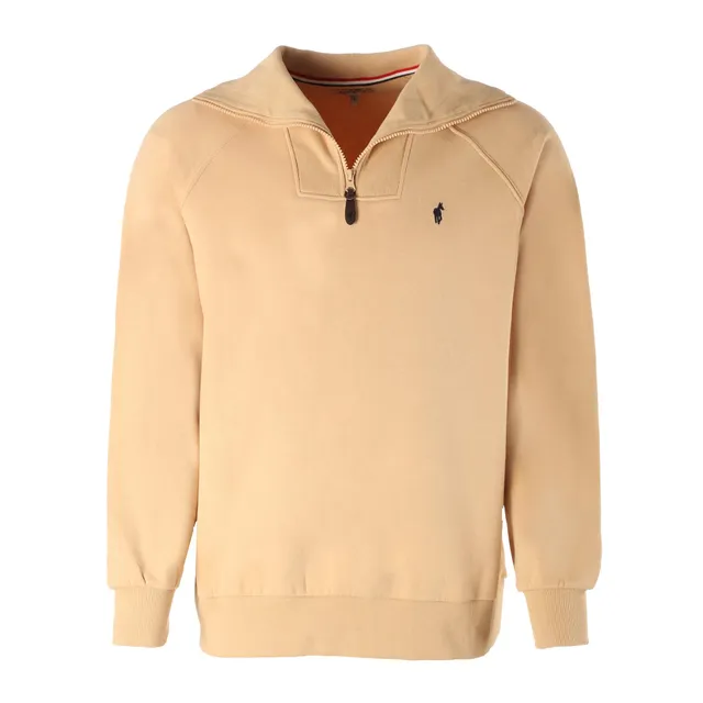 Stokomani Mode Sweat col camionneur beige homme taille L