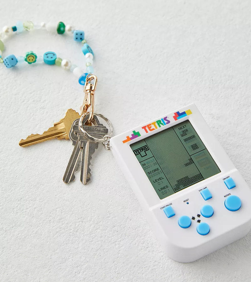 L'avant gardiste Lifestyle & Fun Porte-clés Tetris rétro geek
