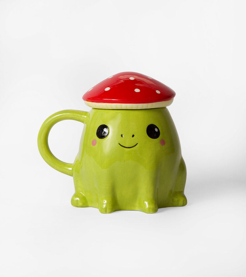 L'avant gardiste Mug grenouille chapeau mug kawaii