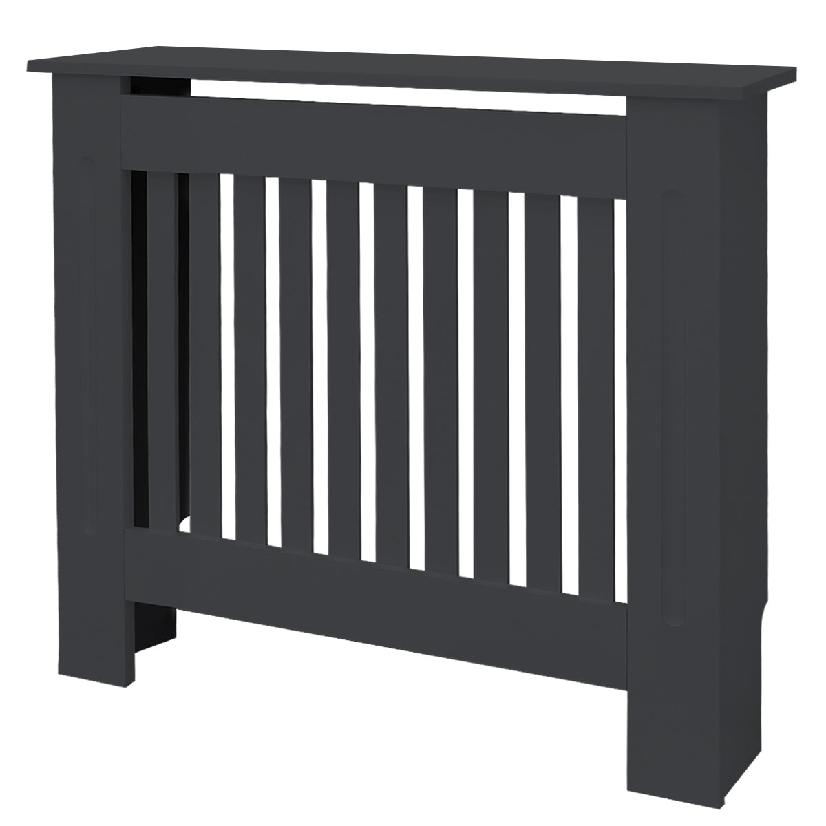 ECD Germany Heizungen cache radiateur MDF blanc 78x19x82 cm