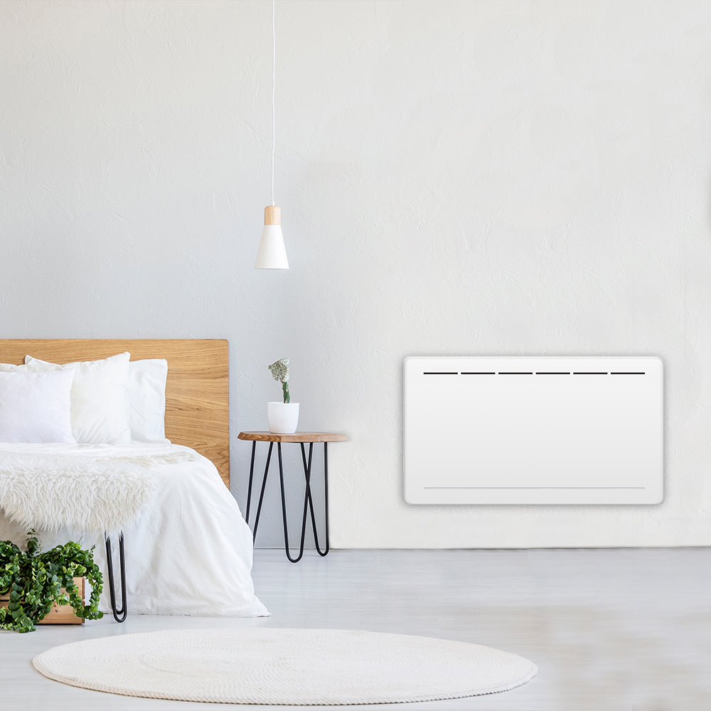 Red Deco Tana radiateur électrique inertie fonte 1500 W blanc