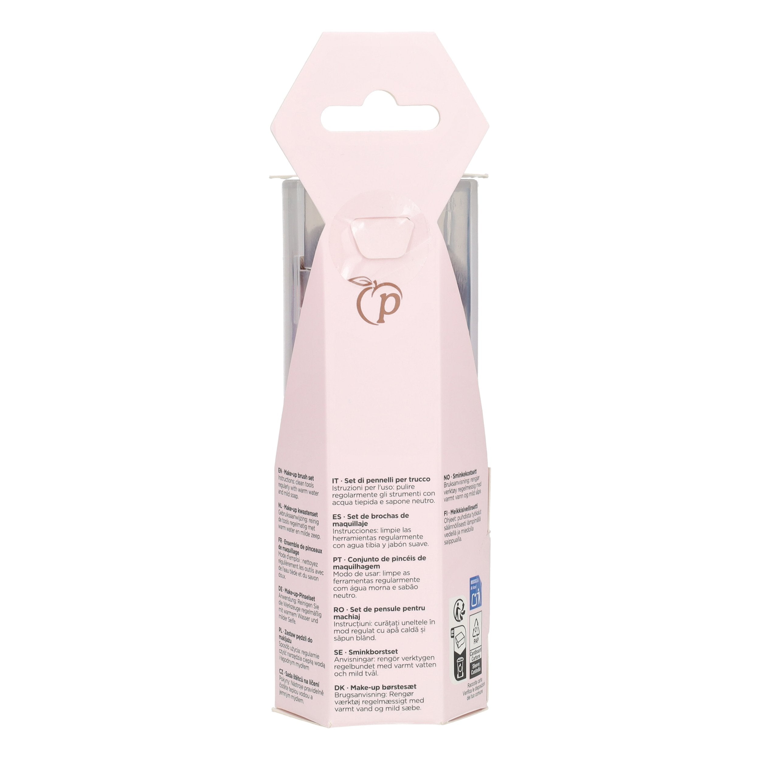 Stokomani Beauté Coffret 6 Pinceaux Maquillage Voyage Doux