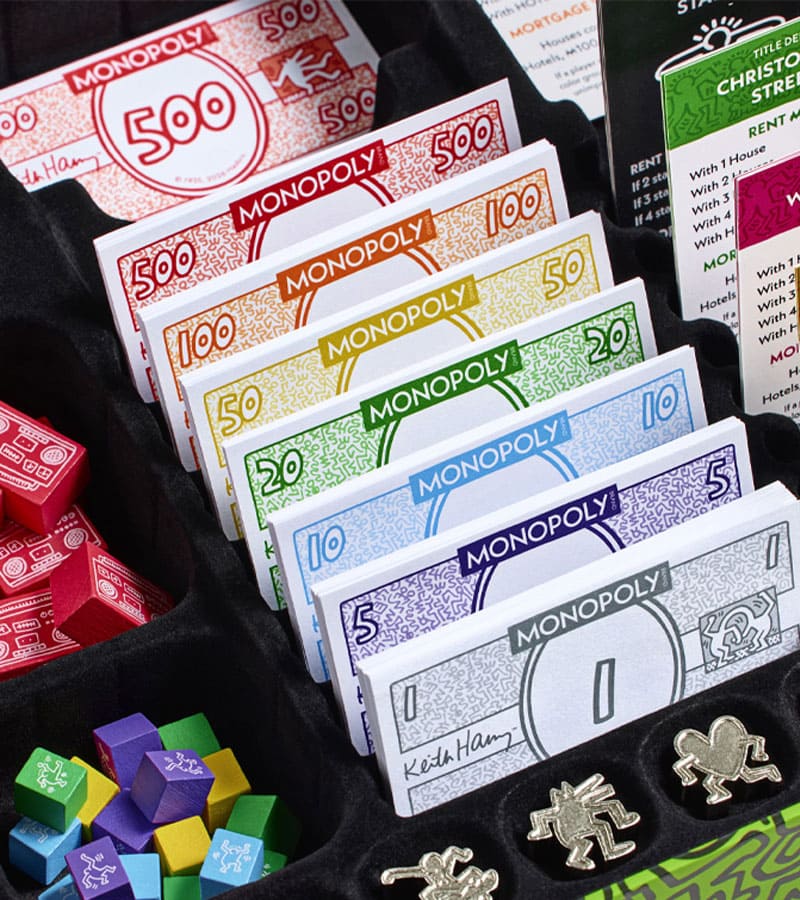 L'avant gardiste Fun & Jeux Monopoly Keith Haring jeu édition limitée