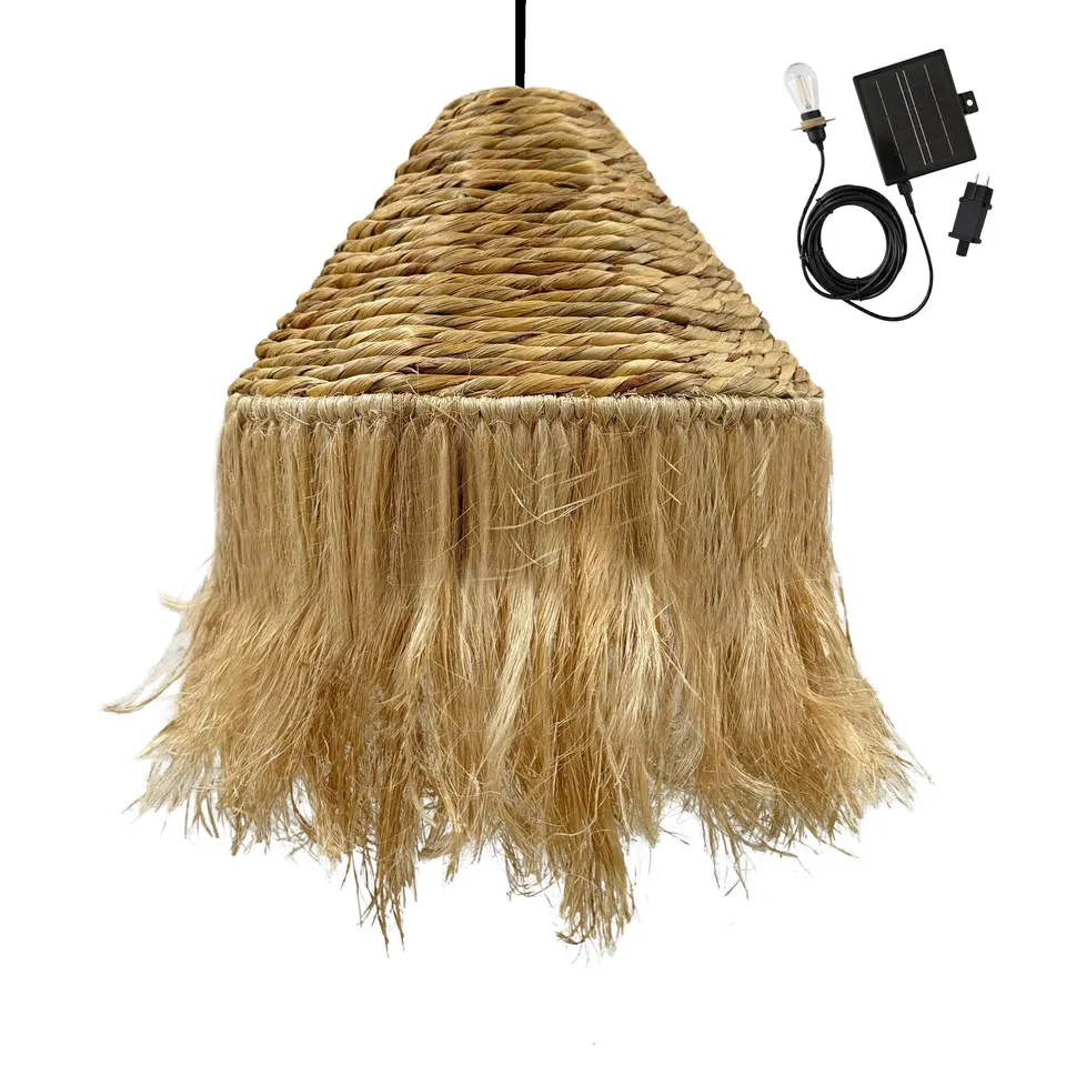 Red Deco Leonora suspension solaire jacinthe LED blanc chaud 5m
