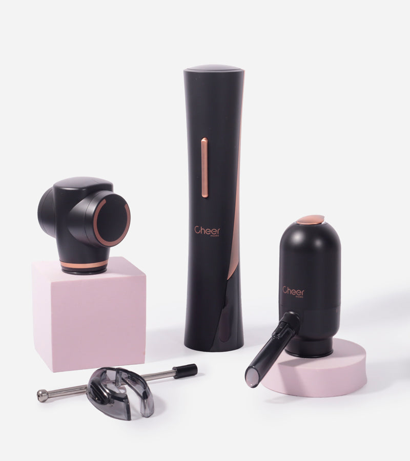 L'avant gardiste Matrix coffret accessoires vin design