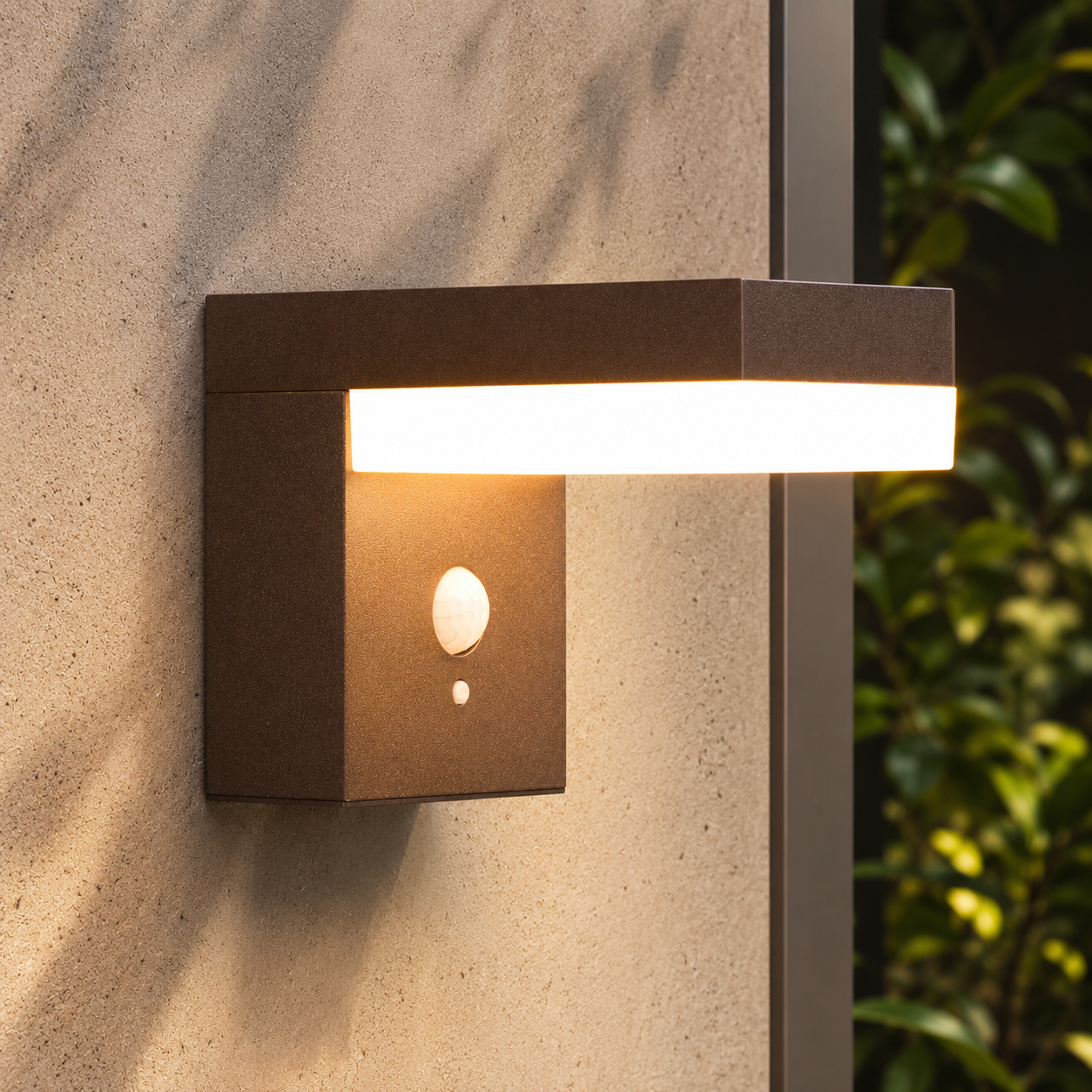 Red Deco CENOVA WALL applique solaire Corten blanc chaud